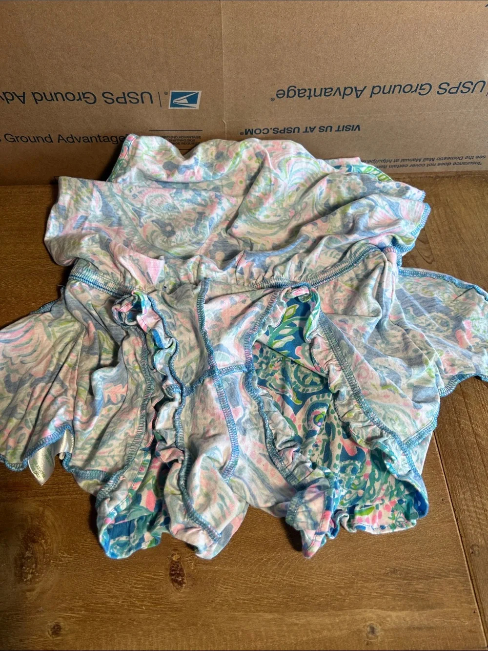 Lilly Pulitzer bright paisley